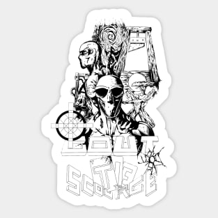 Gout, Scourge of the Aristocracy! Sticker